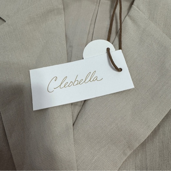 Cleobella Prescott Jacket/Blazer in Pale Champagne – Size Medium (NWT) - Picture 13 of 16